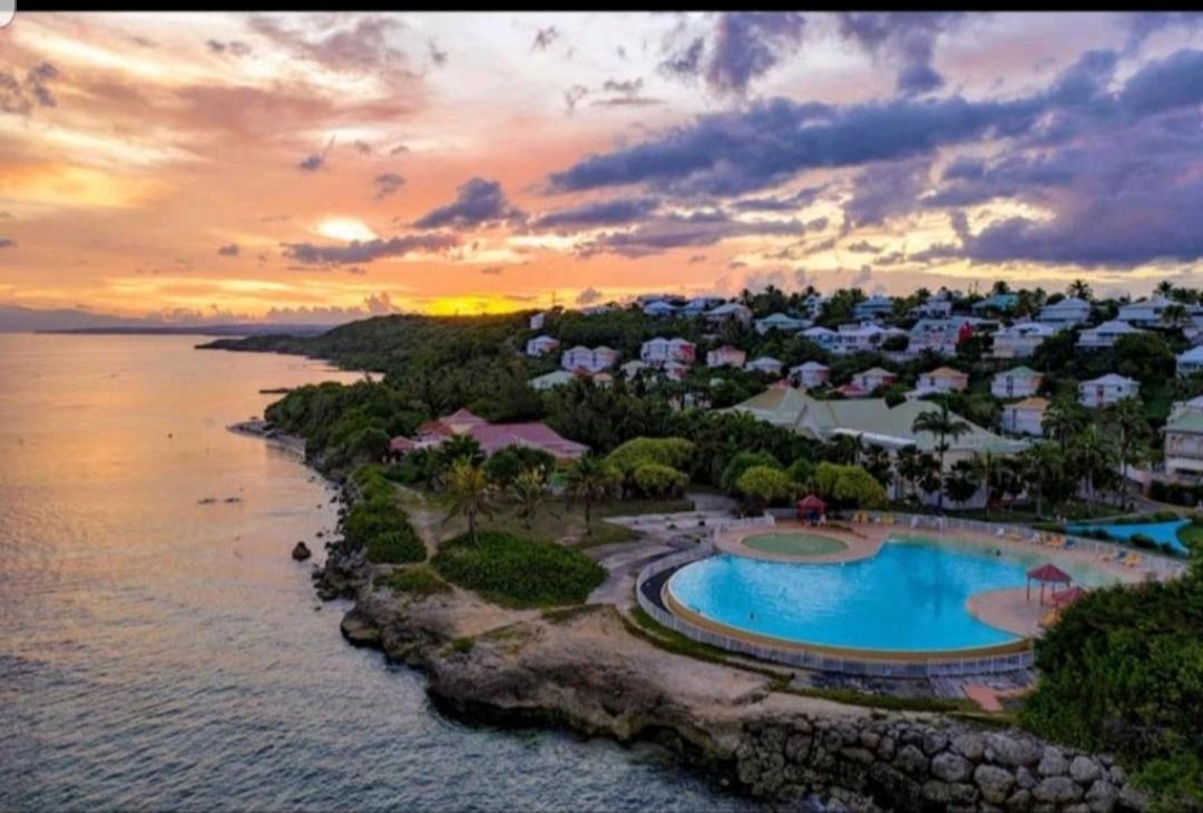 L'Oiseau Du Paradis Vue Mer Studio A Saint Francois A 100 M De La Plage Exterior foto
